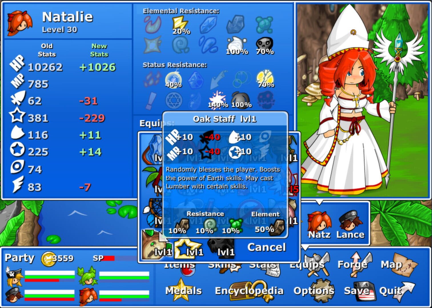 Screenshot for Epic Battle Fantasy 4