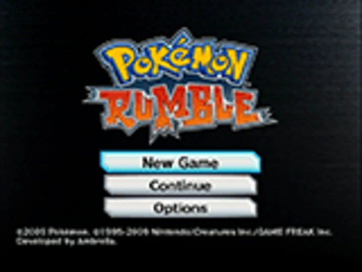 Screenshot for Pokémon Rumble