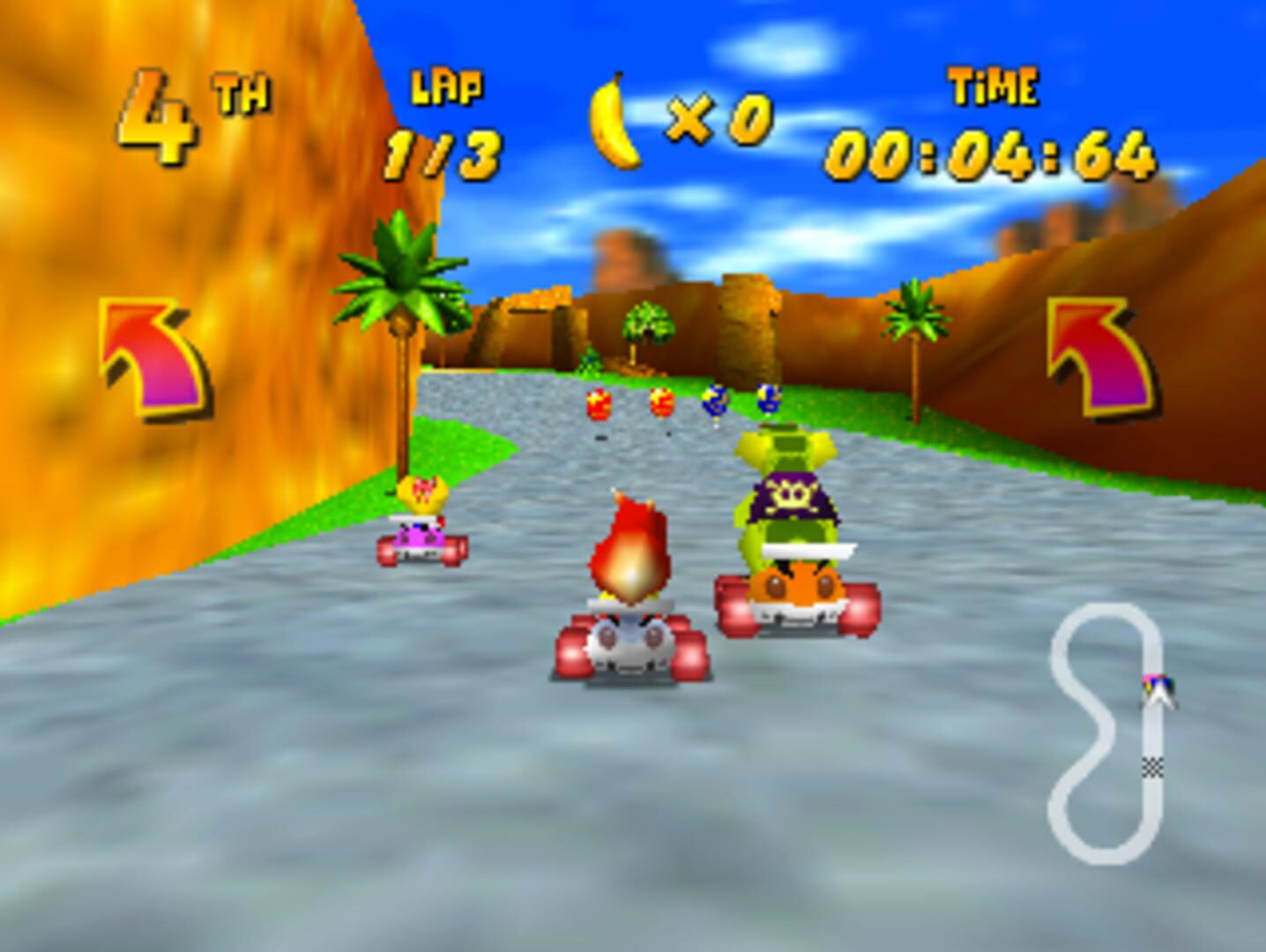 Screenshot for Diddy Kong Racing
