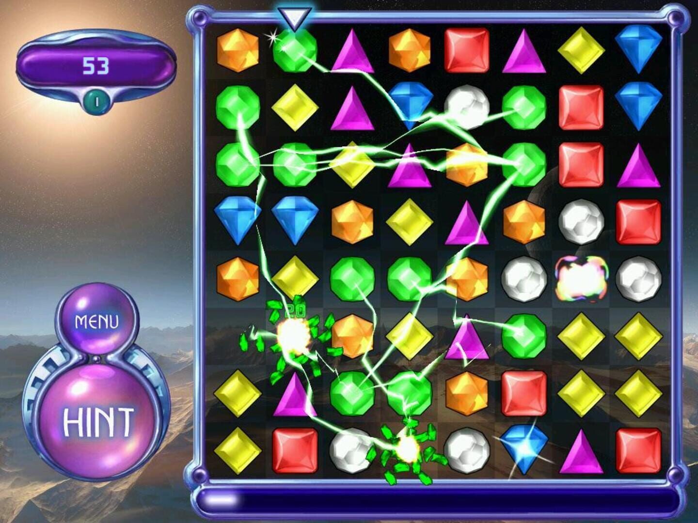 Screenshot for Bejeweled 2