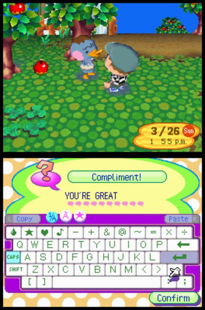Screenshot for Animal Crossing: Wild World