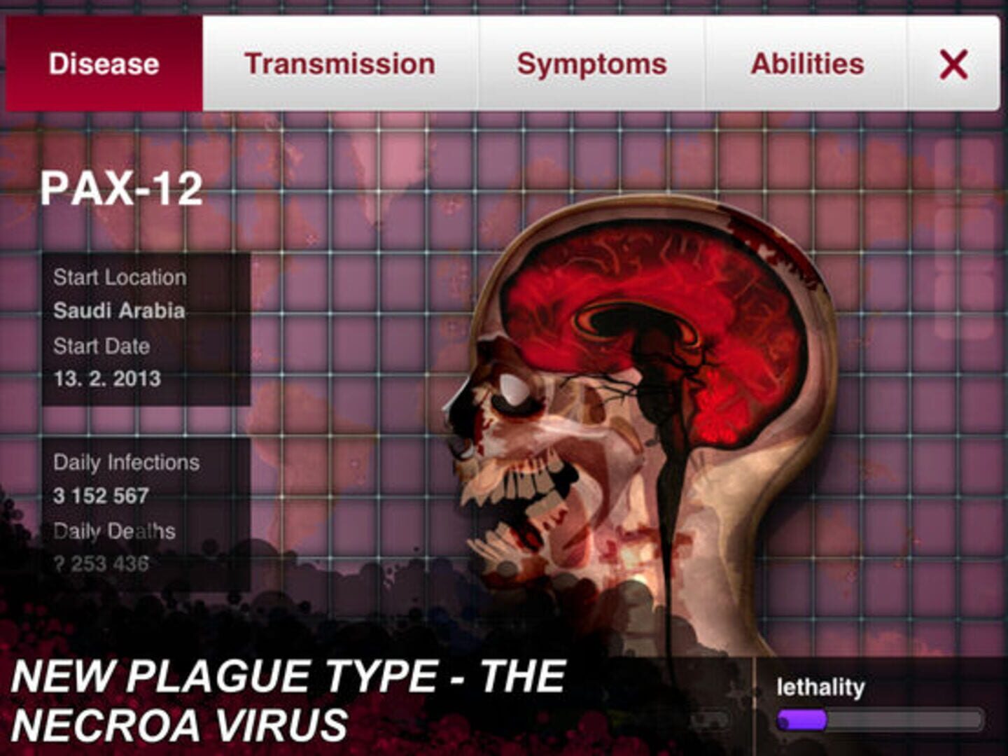 Screenshot for Plague Inc.