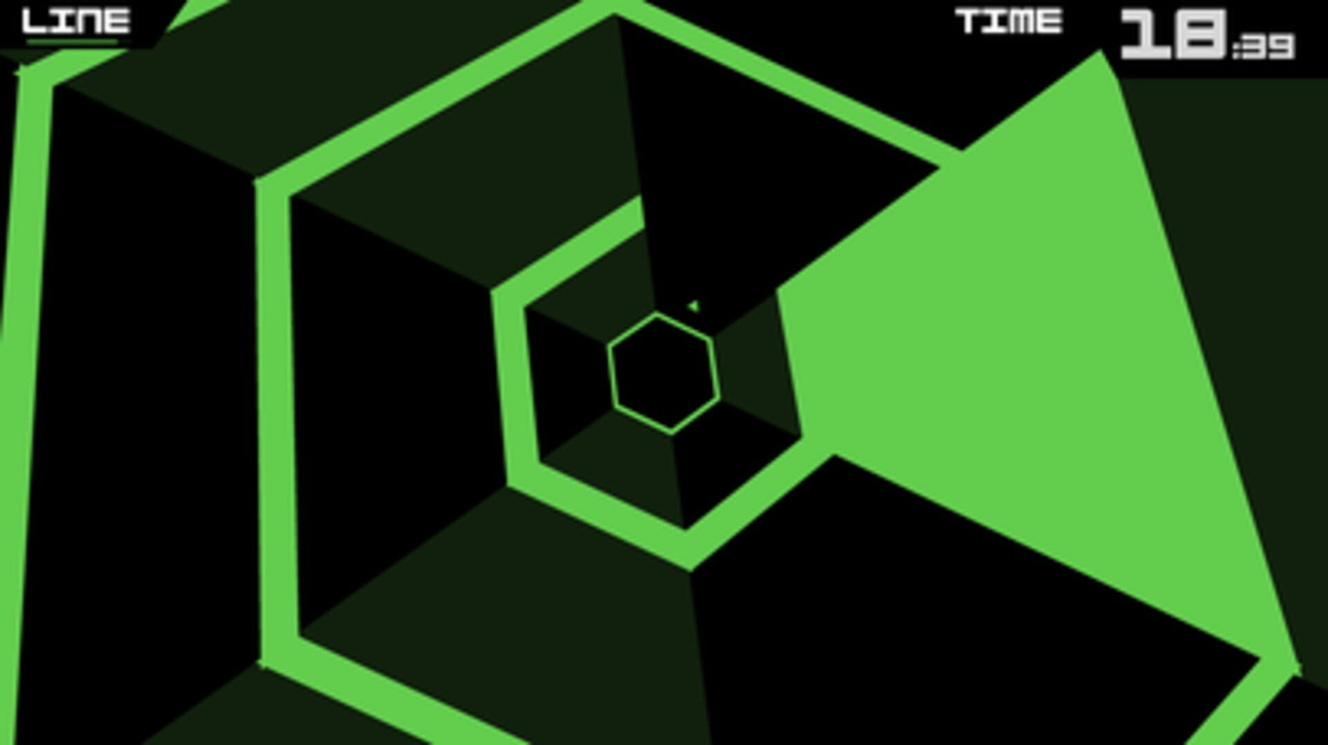 Screenshot for Super Hexagon
