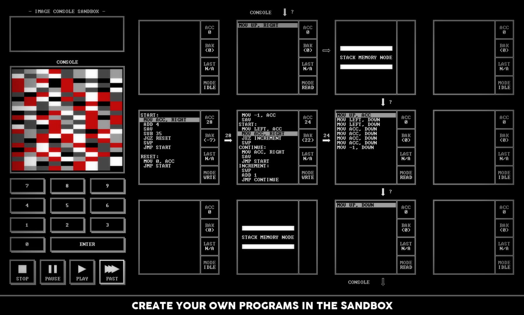 Screenshot for TIS-100