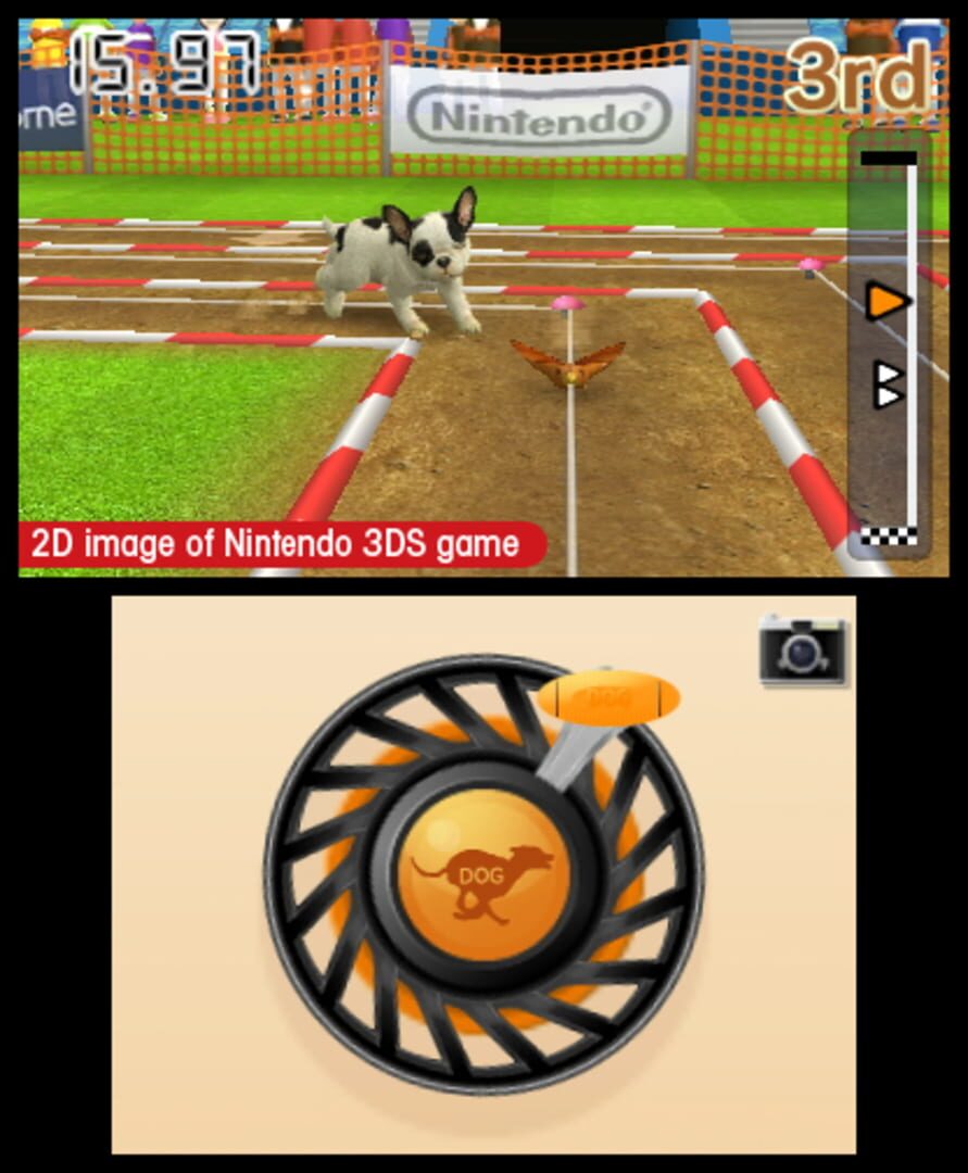 Screenshot for Nintendogs + Cats: French Bulldog & New Friends