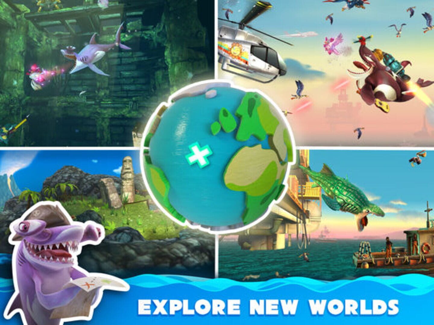 Screenshot for Hungry Shark World