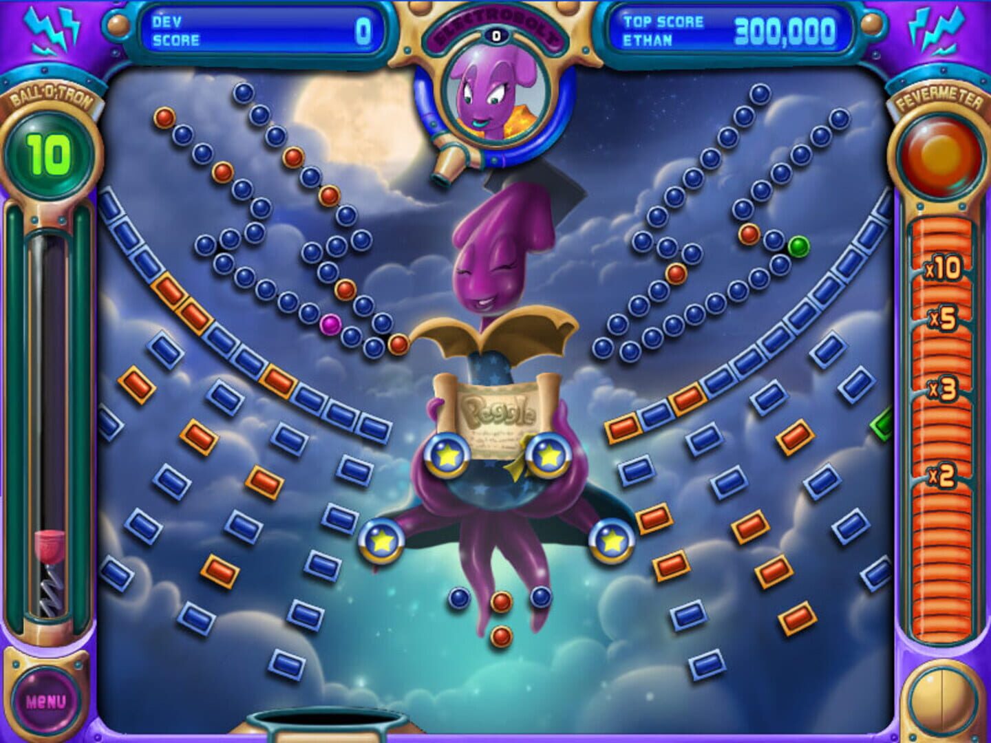 Screenshot for Peggle Nights