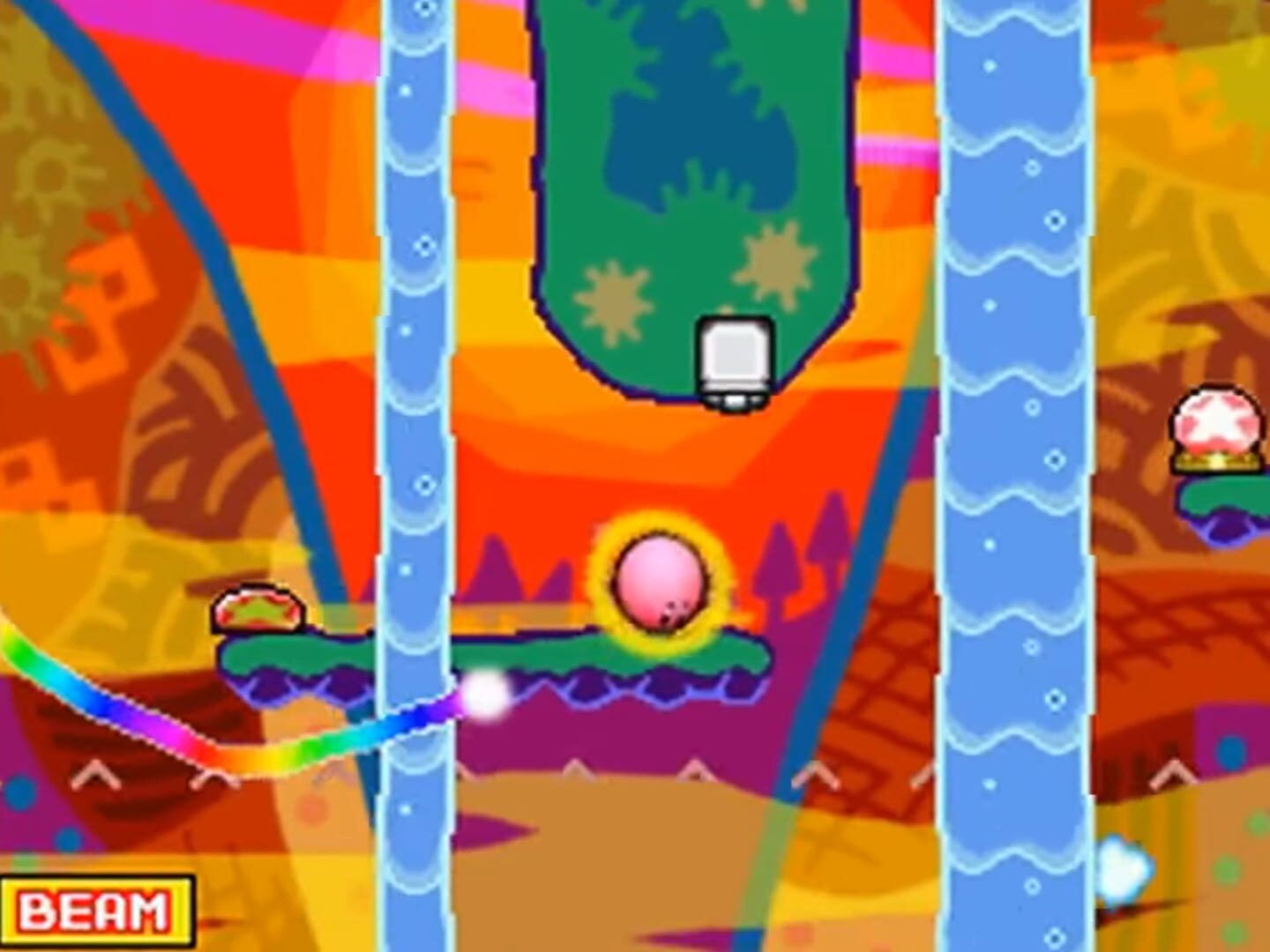 Screenshot for Kirby: Canvas Curse