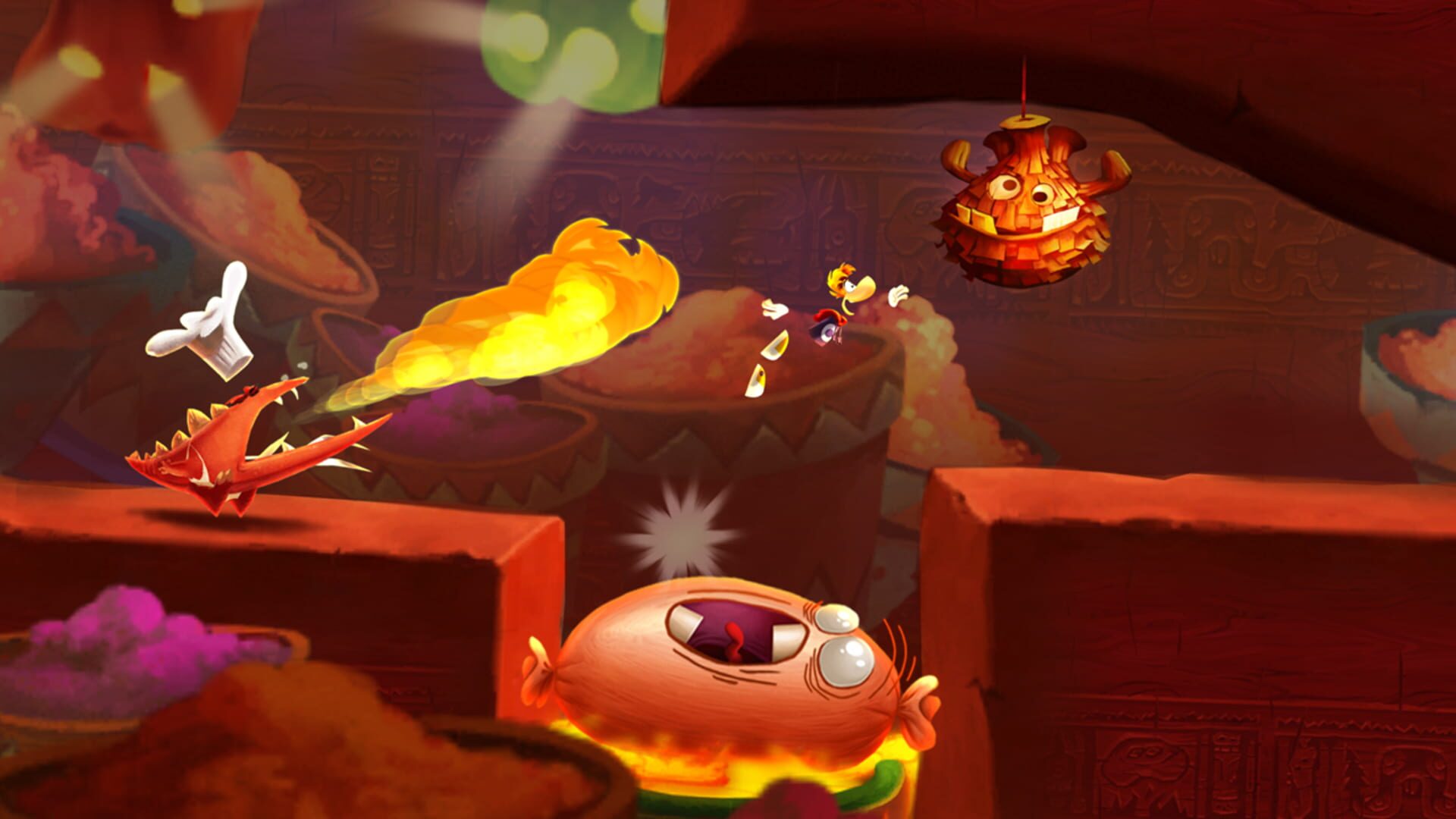 Screenshot for Rayman Fiesta Run