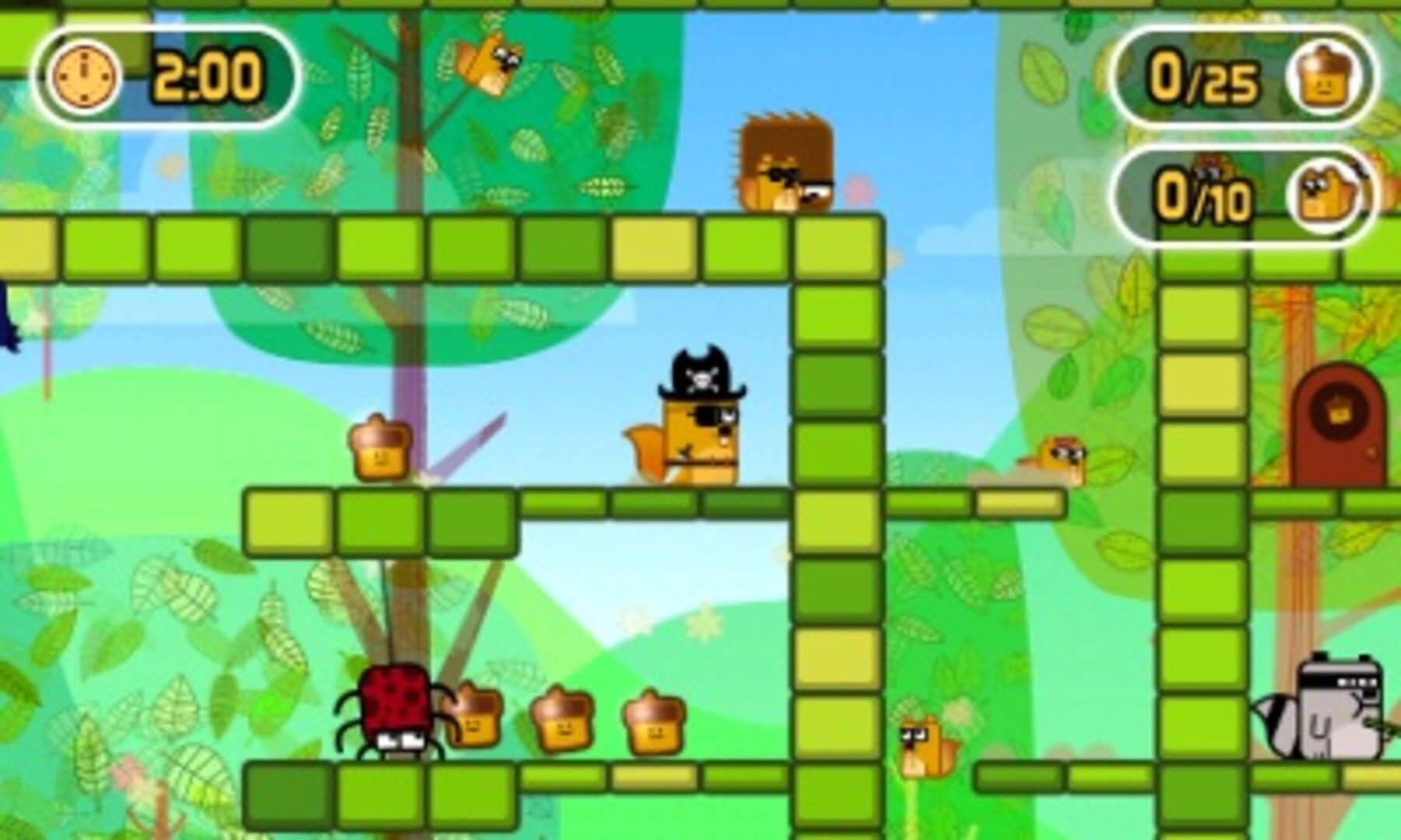 Screenshot for Super Little Acorns 3D Turbo