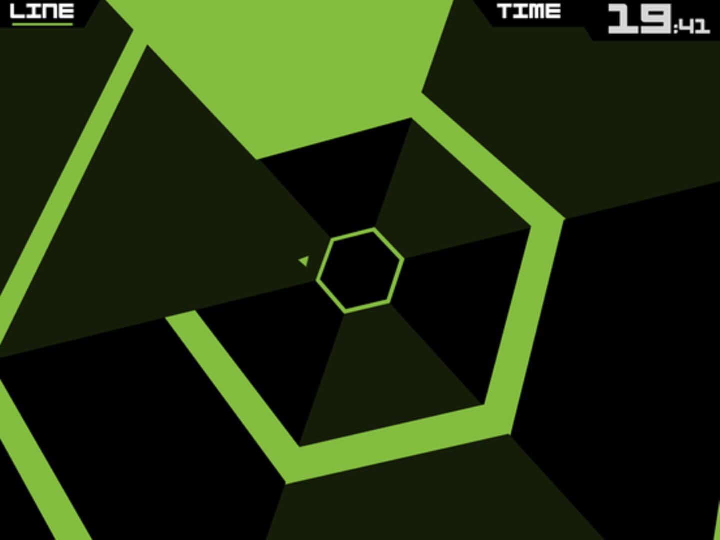 Screenshot for Super Hexagon