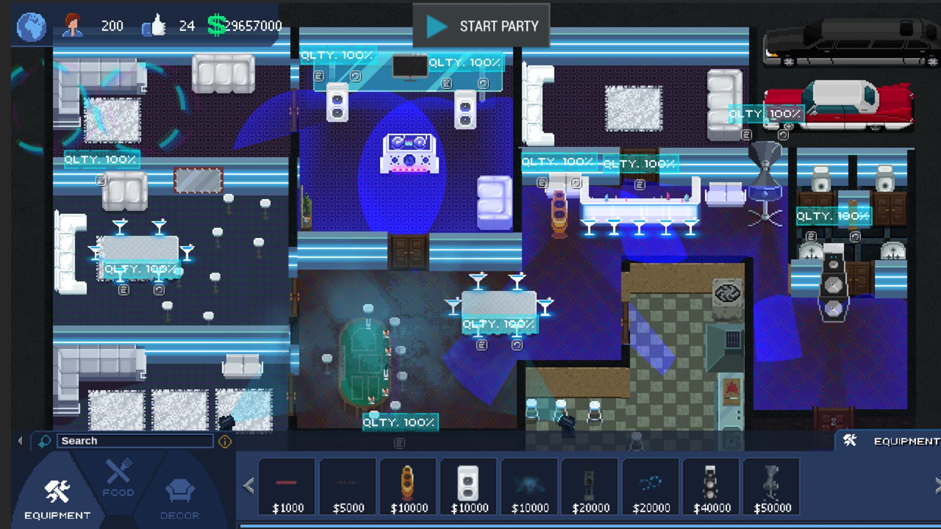Screenshot for Party Hard Tycoon