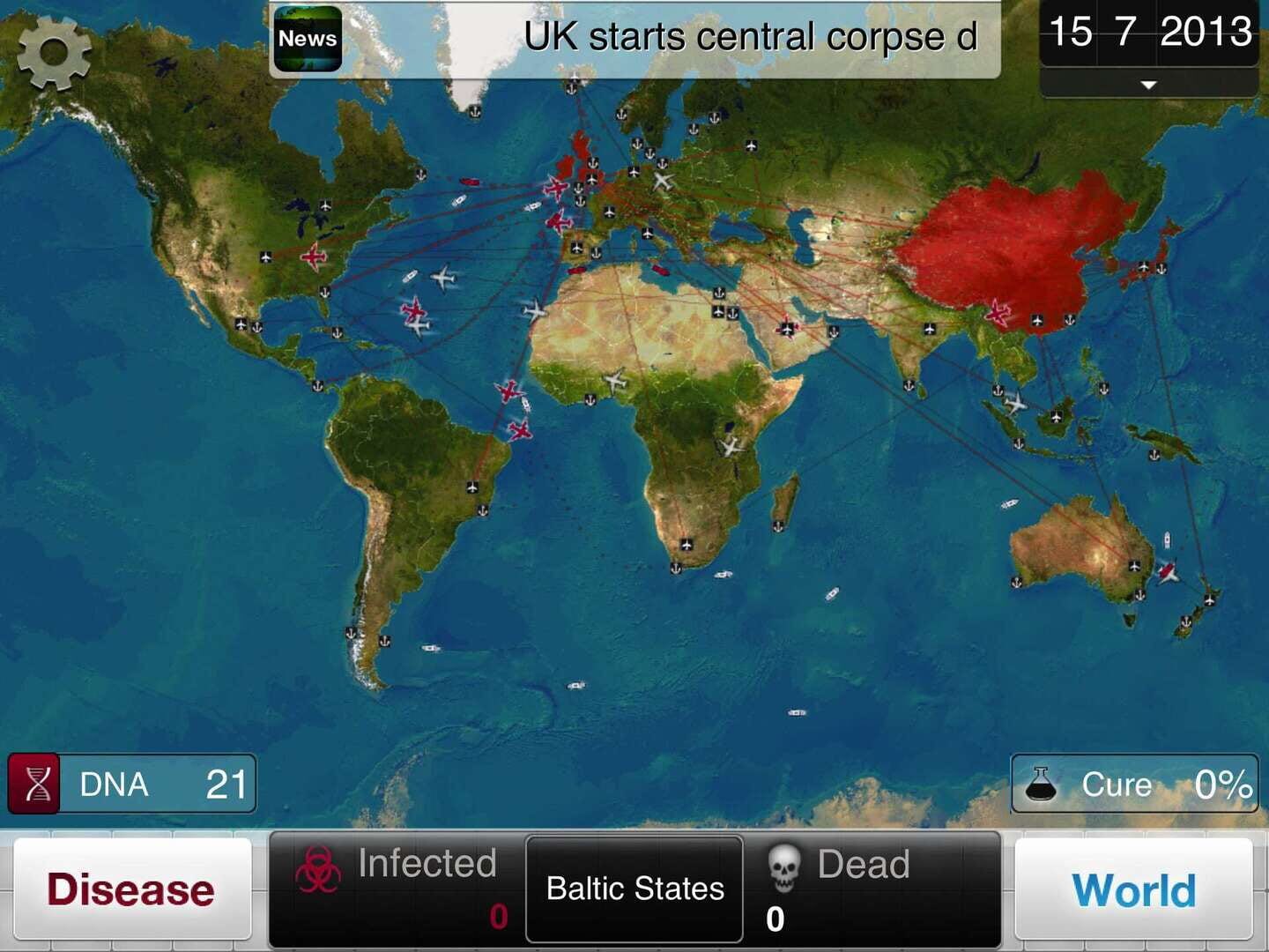 Screenshot for Plague Inc.