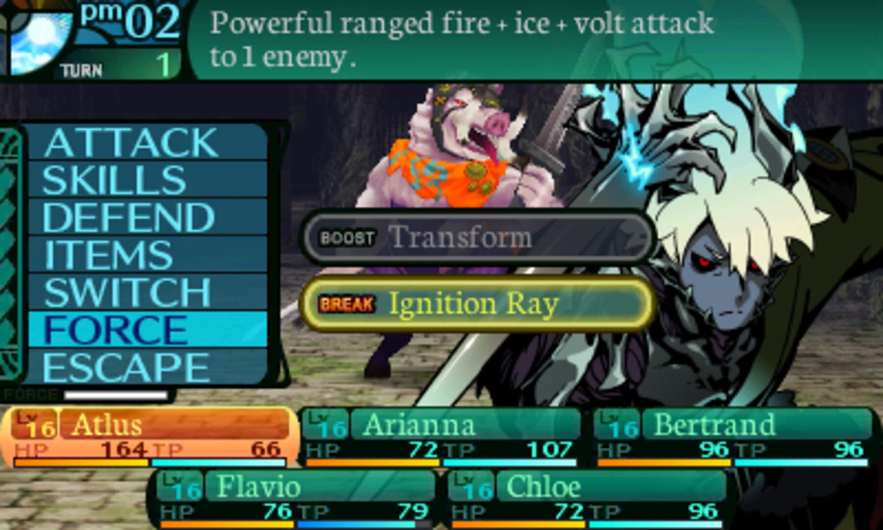 Screenshot for Etrian Odyssey 2 Untold: The Fafnir Knight