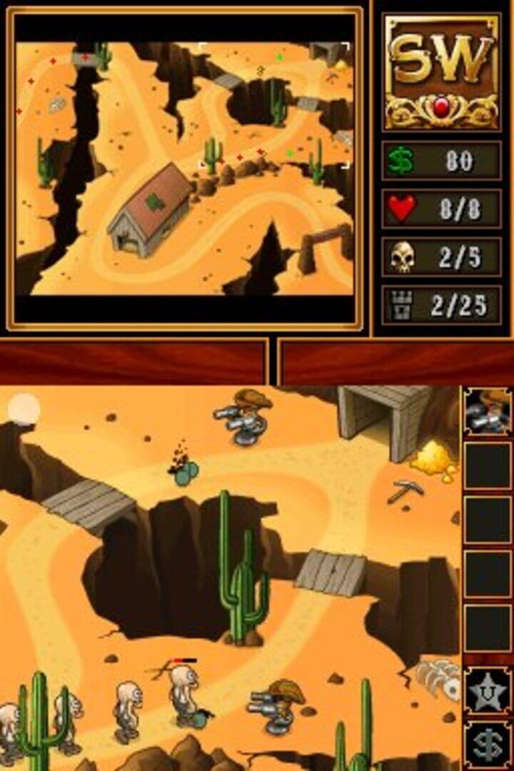 Screenshot for SteamWorld Tower Defense