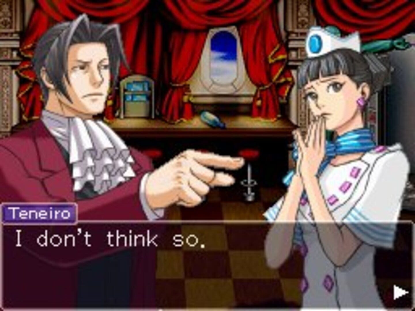 Screenshot for Ace Attorney Investigations: Miles Edgeworth