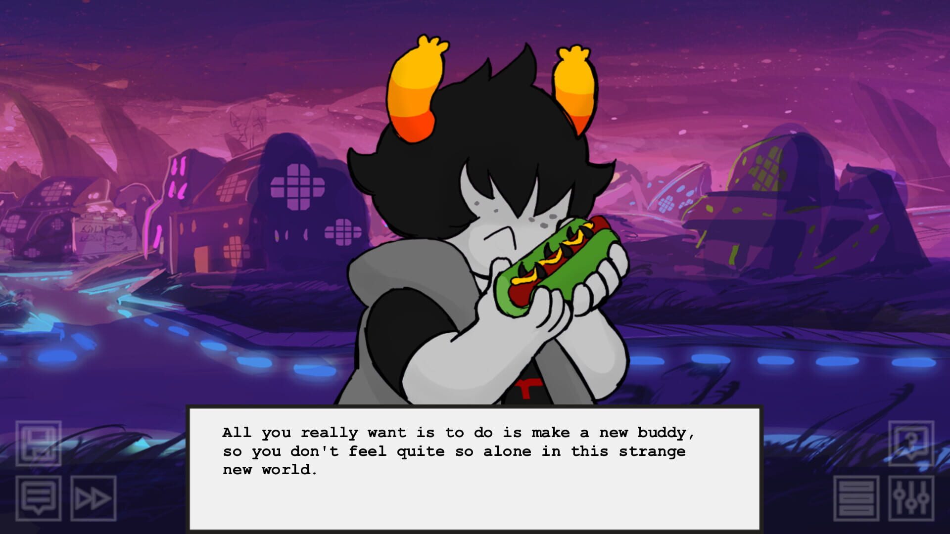 Screenshot for Hiveswap Friendsim