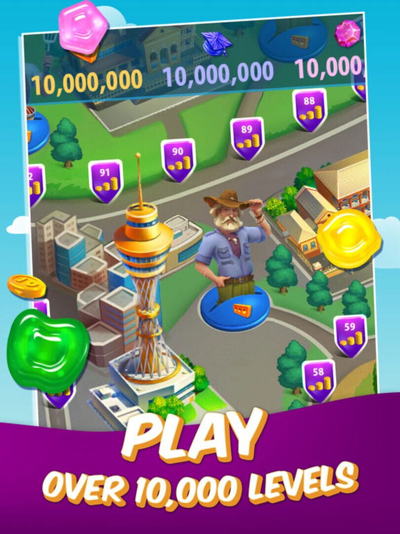 Screenshot for Gummy Drop!