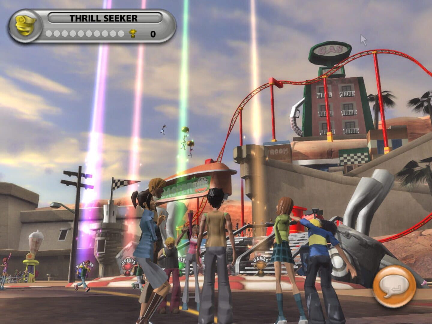 Screenshot for Thrillville: Off the Rails