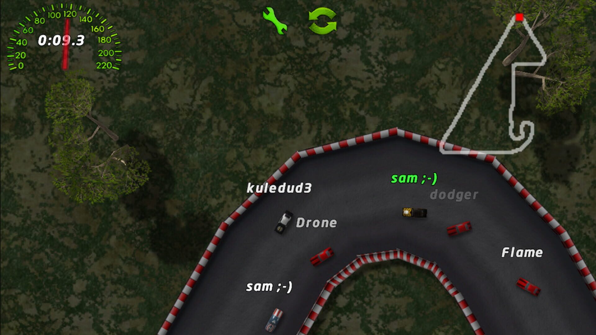 Screenshot for Musclecar Online