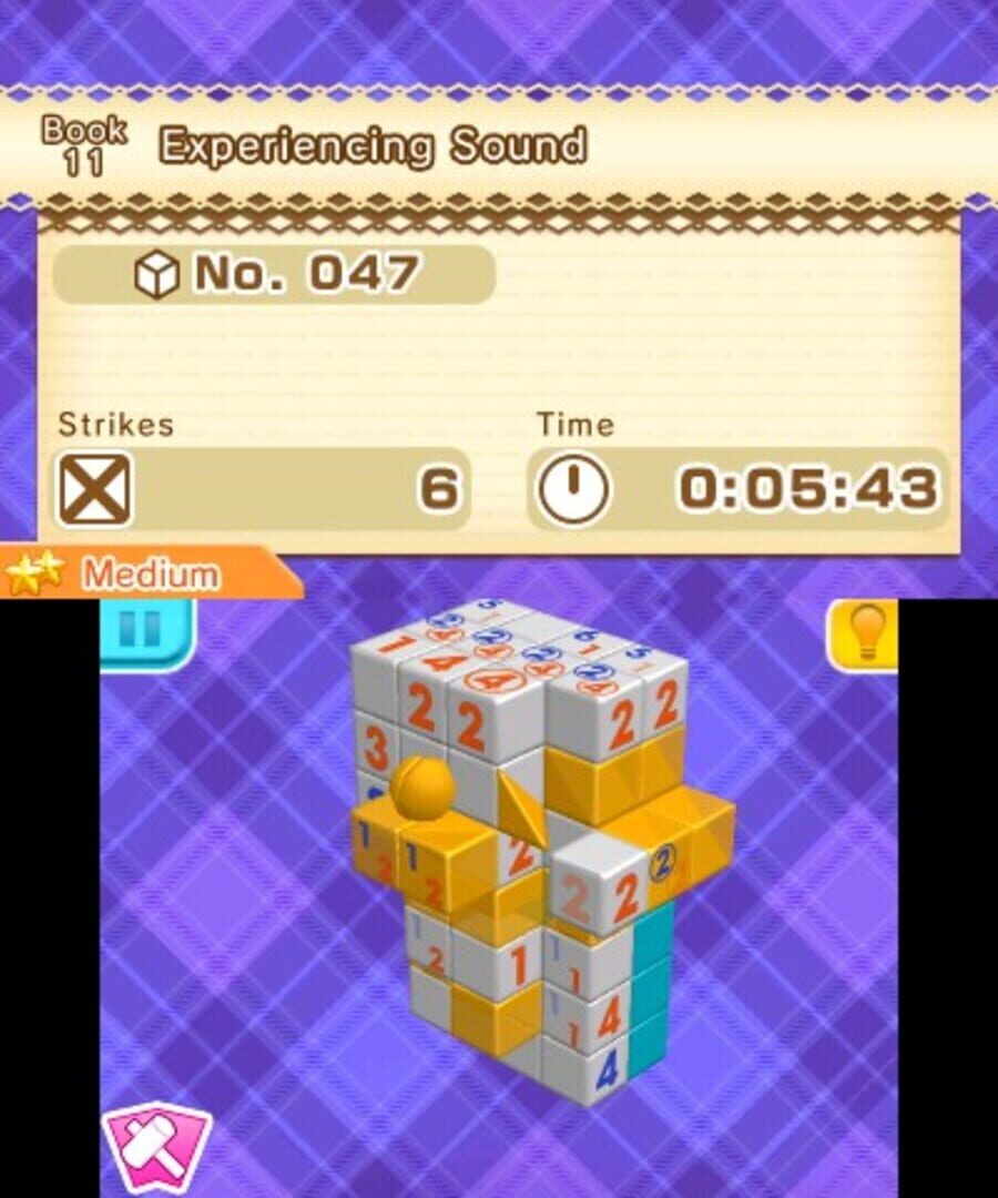 Screenshot for Picross 3D: Round 2