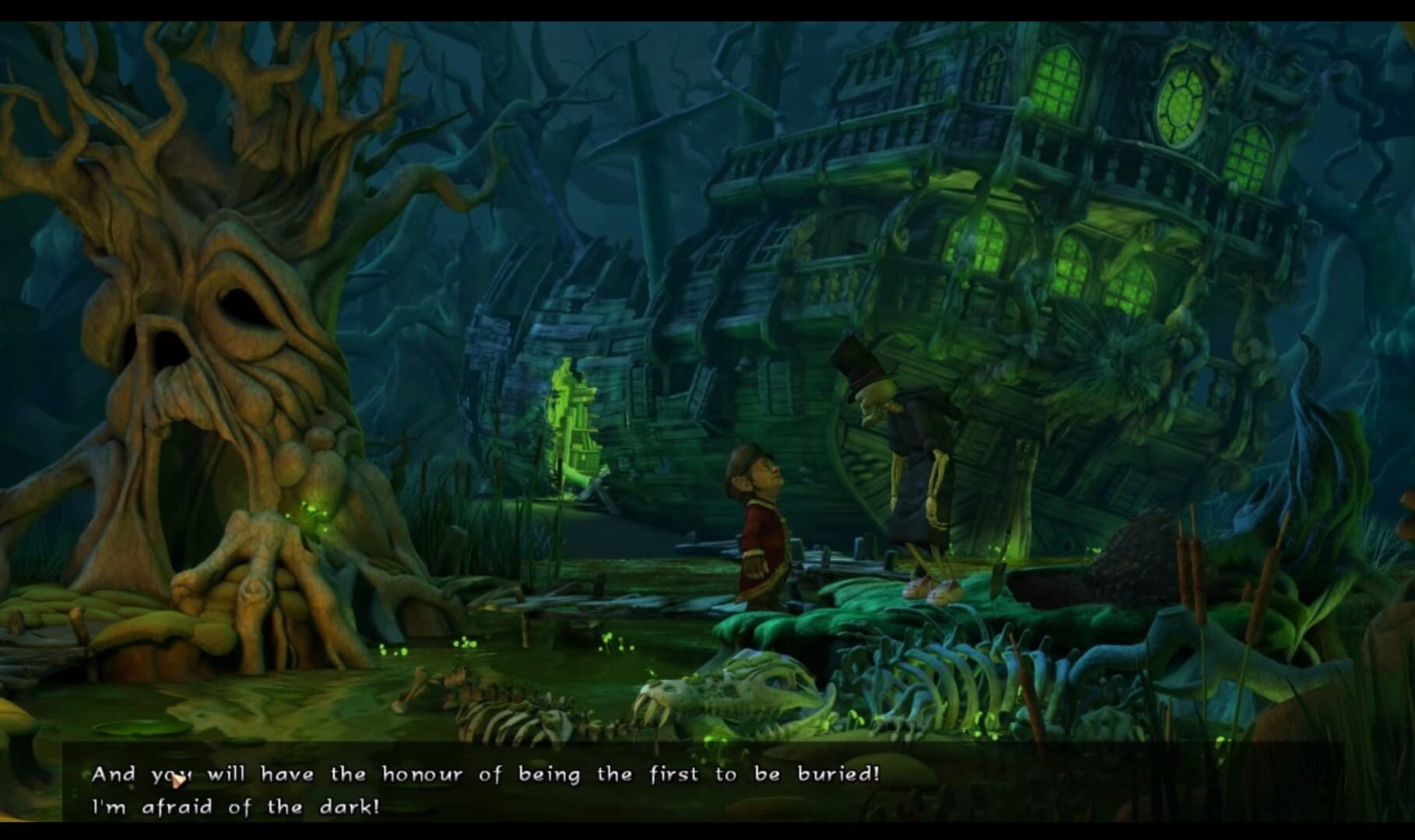 Screenshot for The Book of Unwritten Tales