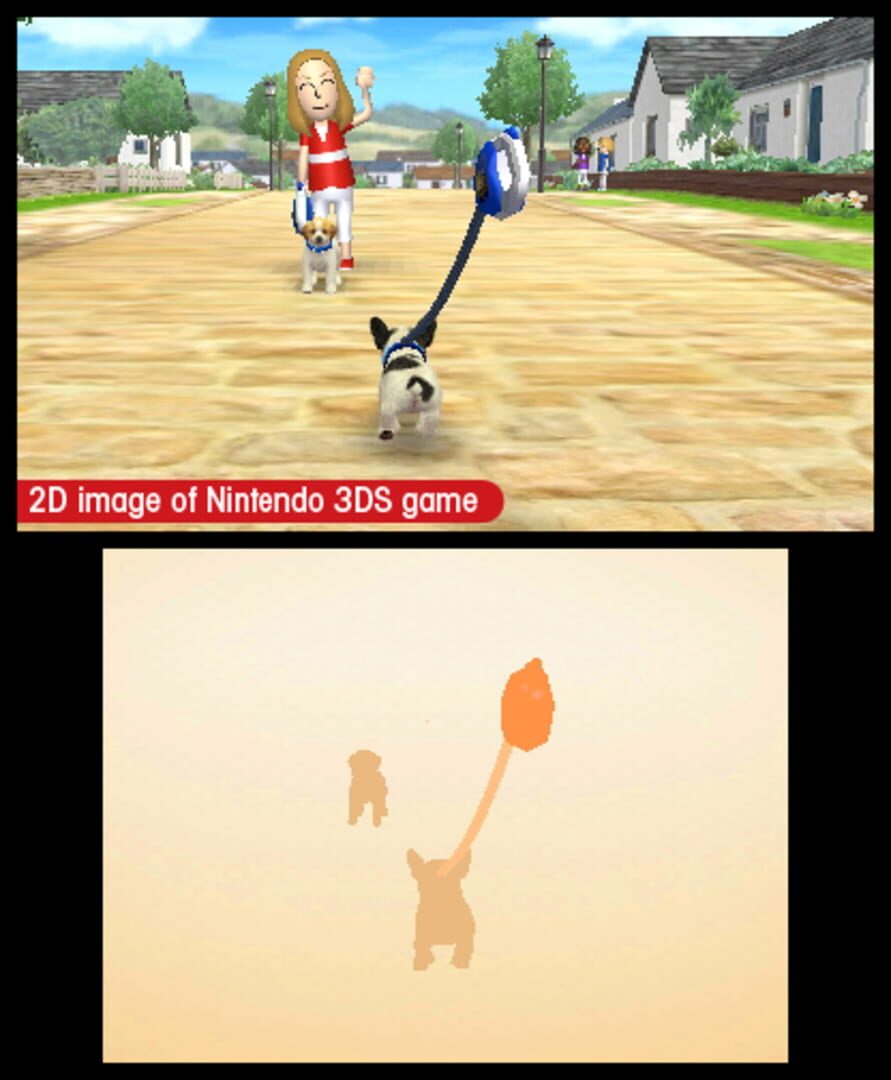 Screenshot for Nintendogs + Cats: French Bulldog & New Friends
