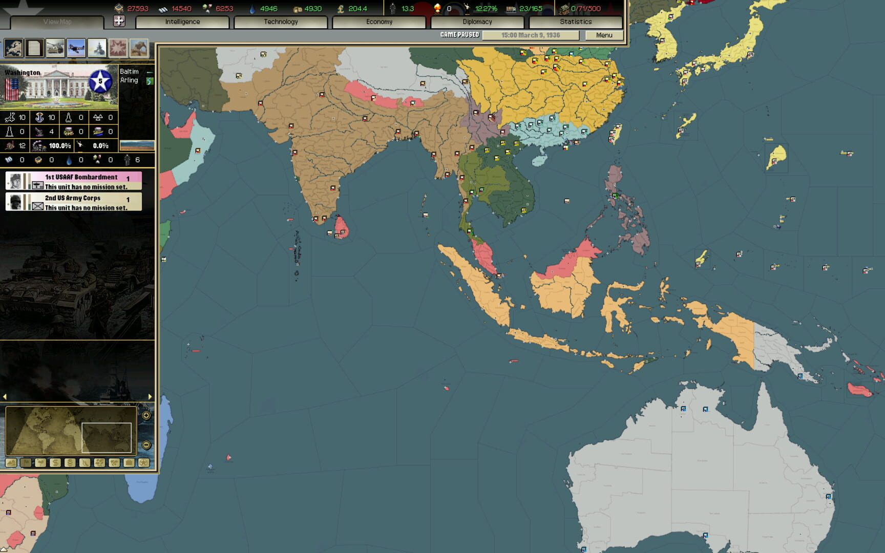 Screenshot for Darkest Hour: A Hearts of Iron Game