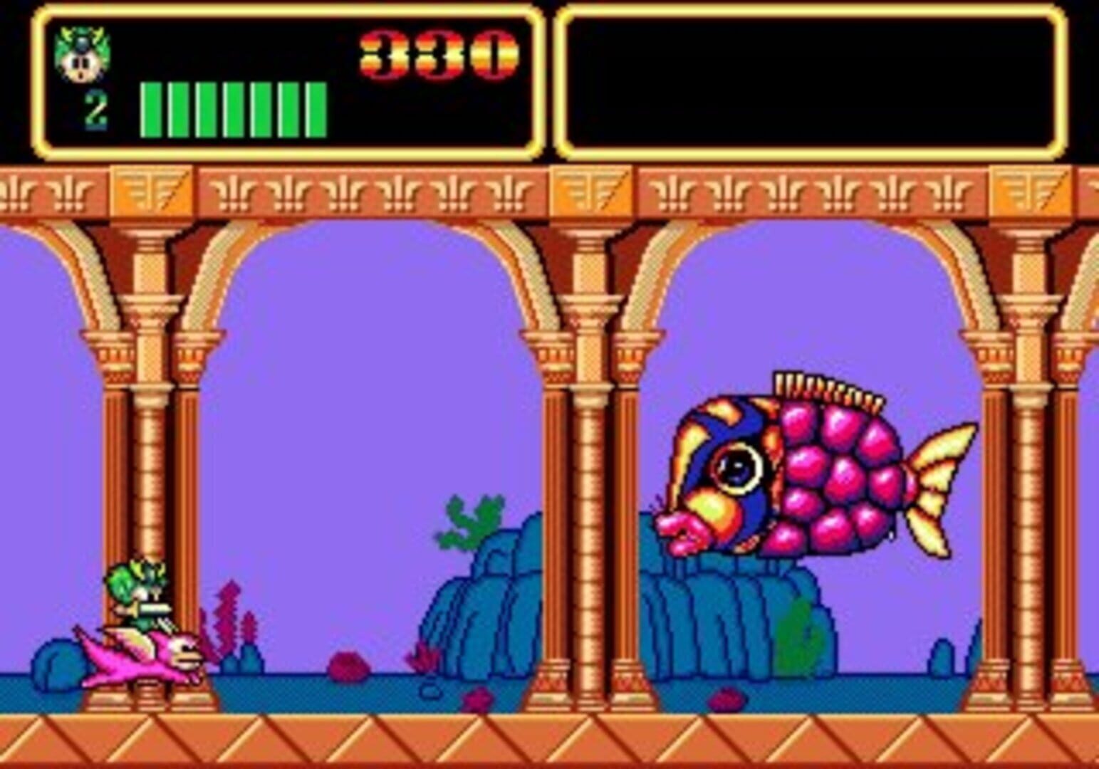Screenshot for Wonder Boy III: Monster Lair