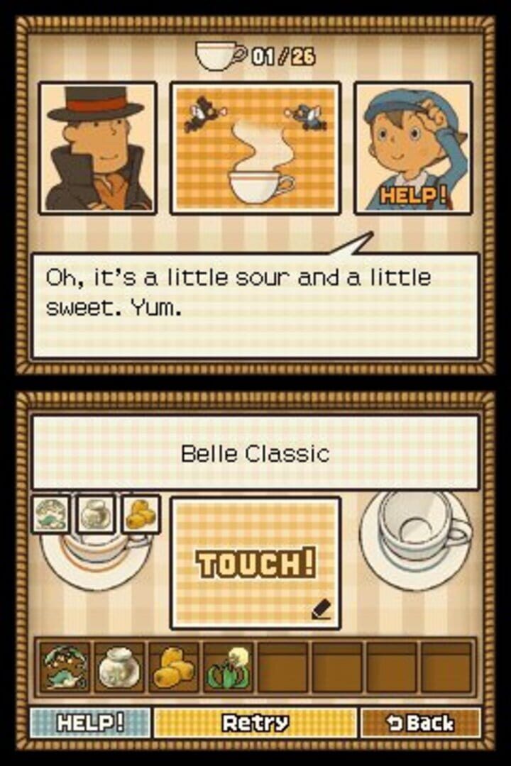 Screenshot for Professor Layton and the Diabolical Box