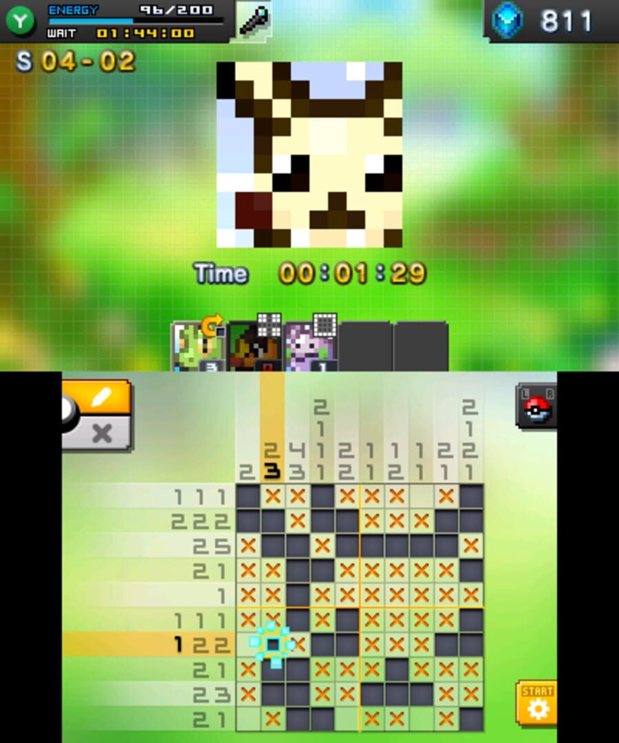 Screenshot for Pokémon Picross