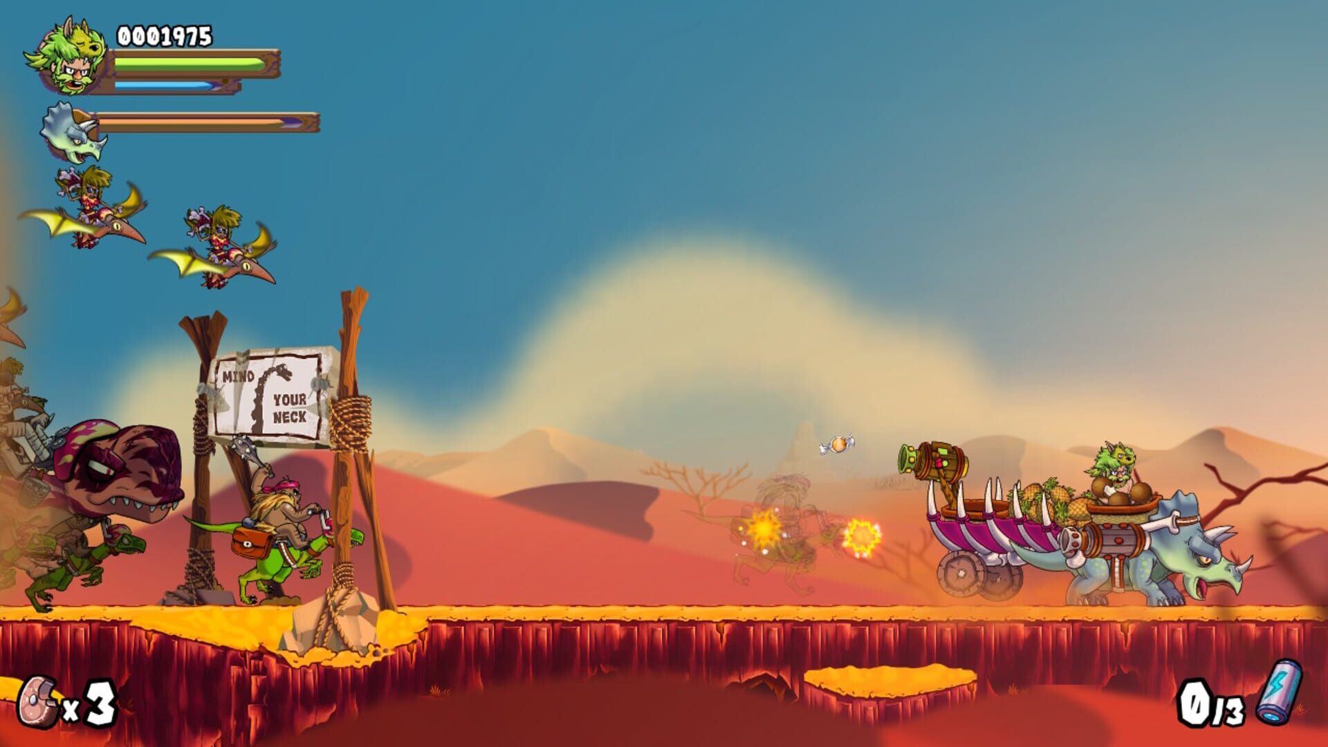 Screenshot for Caveman Warriors