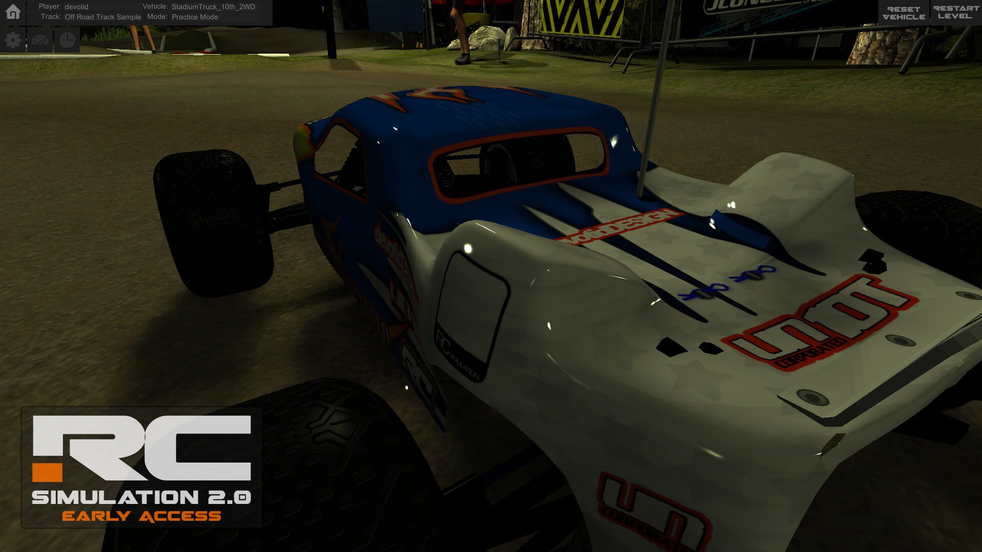 Screenshot for RC Simulation 2.0