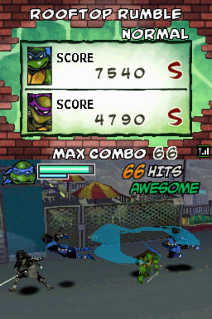 Screenshot for Teenage Mutant Ninja Turtles: Arcade Attack