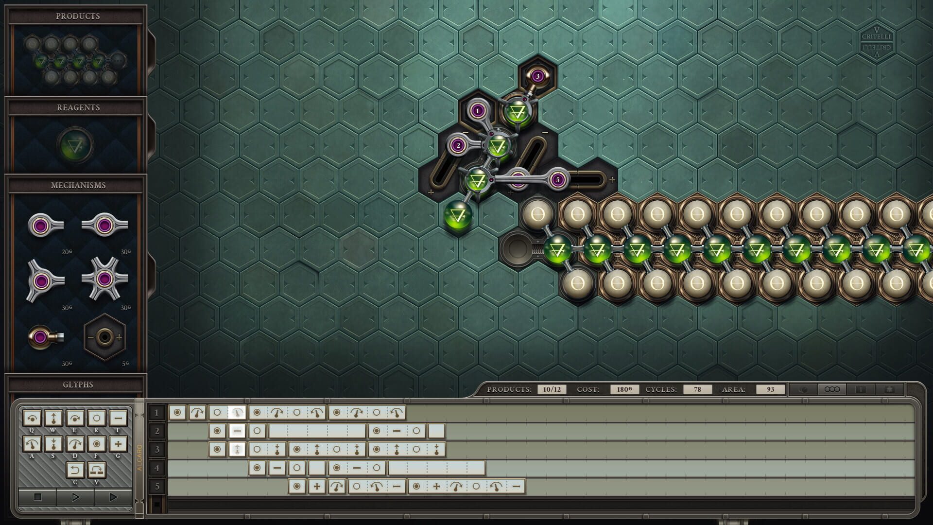 Screenshot for Opus Magnum