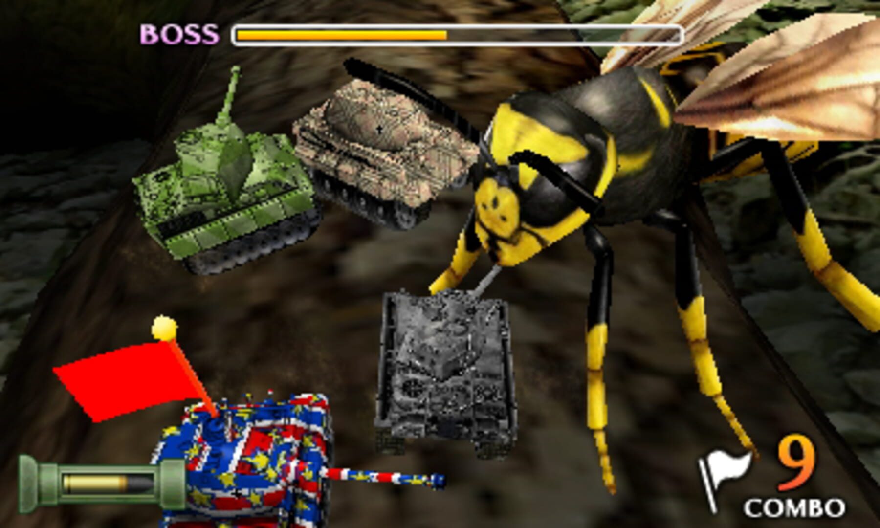 Screenshot for Bugs vs. Tanks!