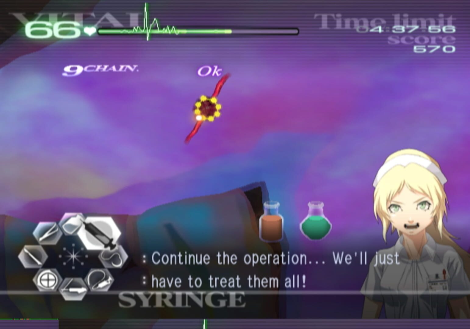 Screenshot for Trauma Center: Second Opinion