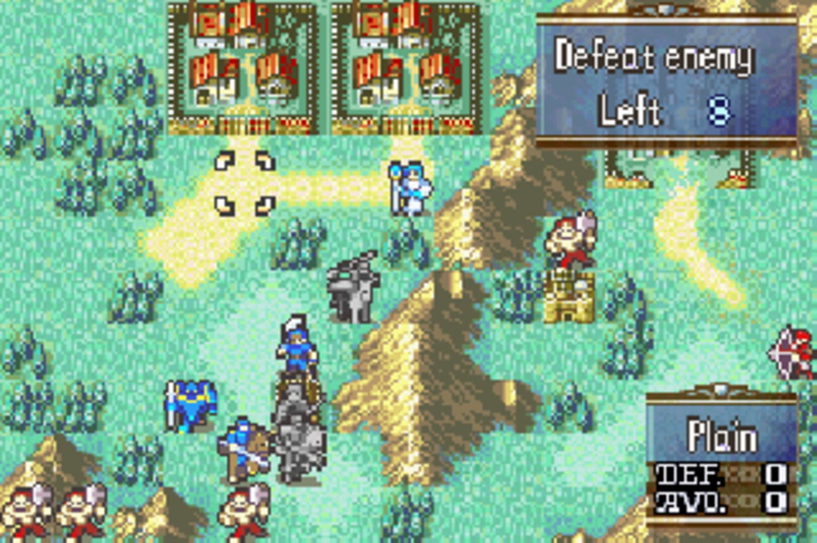 Screenshot for Fire Emblem: The Sacred Stones