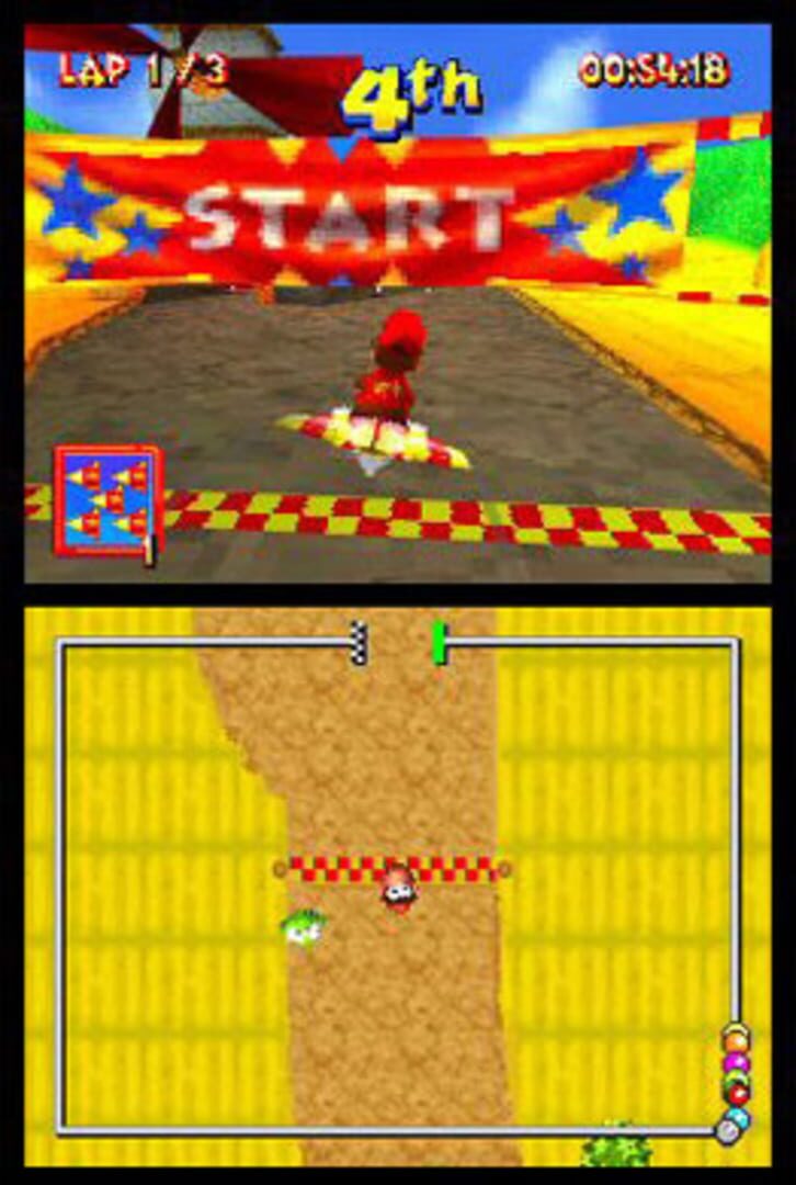 Screenshot for Diddy Kong Racing DS