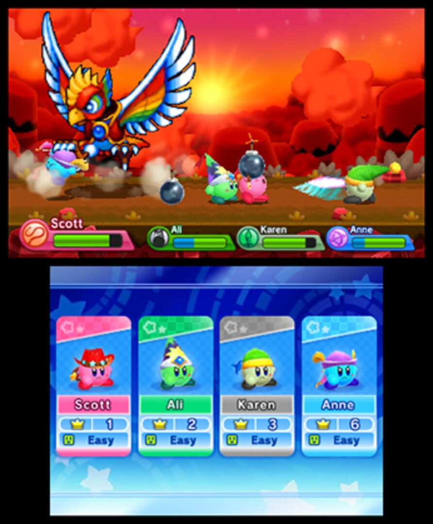 Screenshot for Kirby Fighters Deluxe