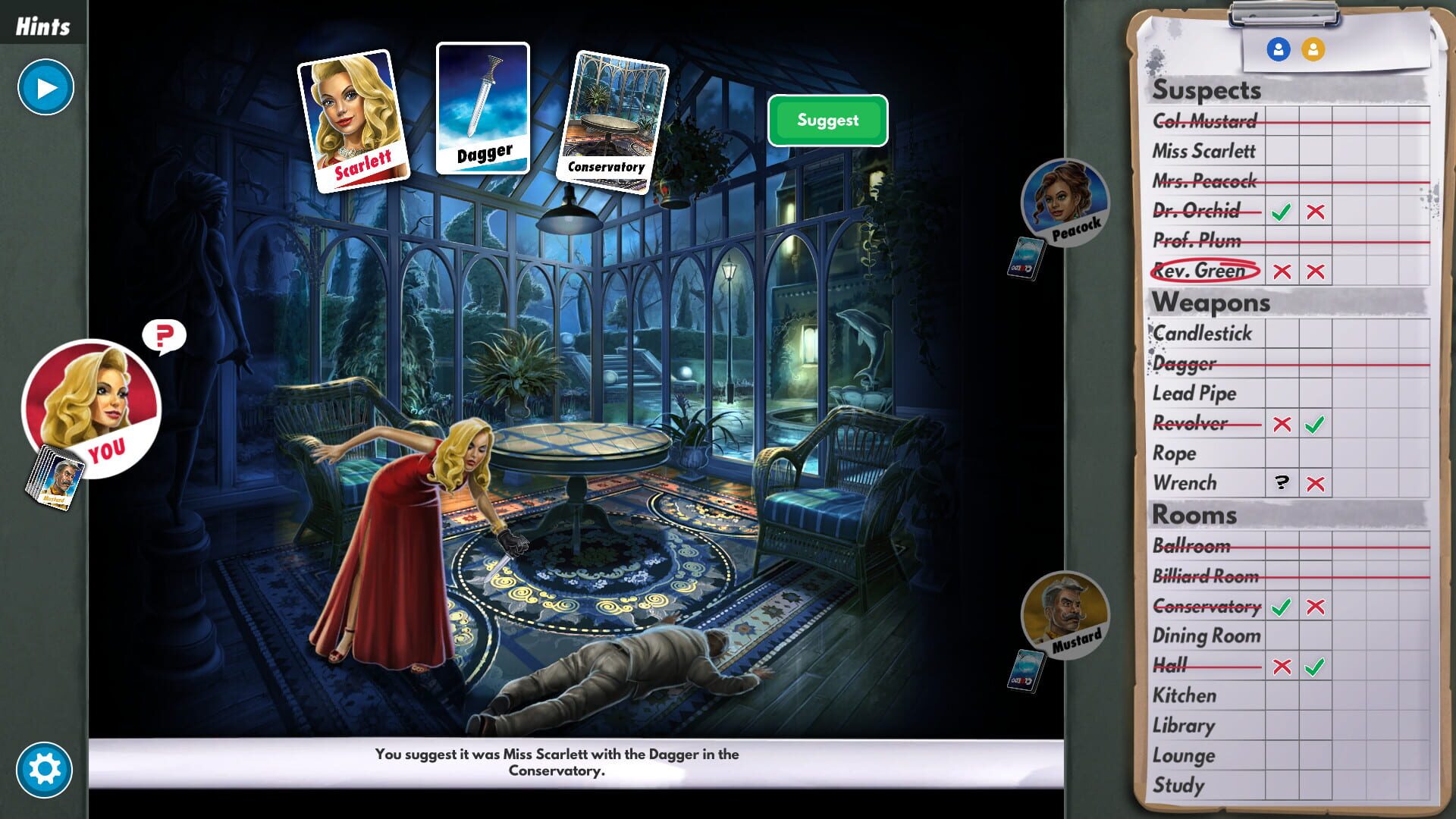 Screenshot for Clue/Cluedo: Classic