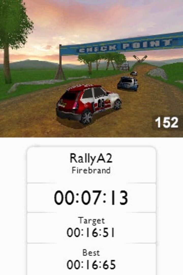 Screenshot for TrackMania DS