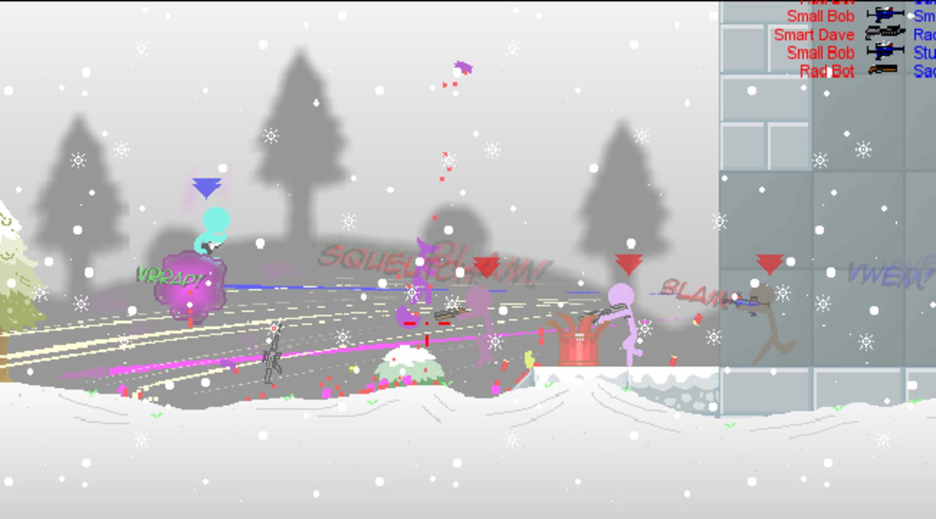 Screenshot for Boring Man: Online Tactical Stickman Combat