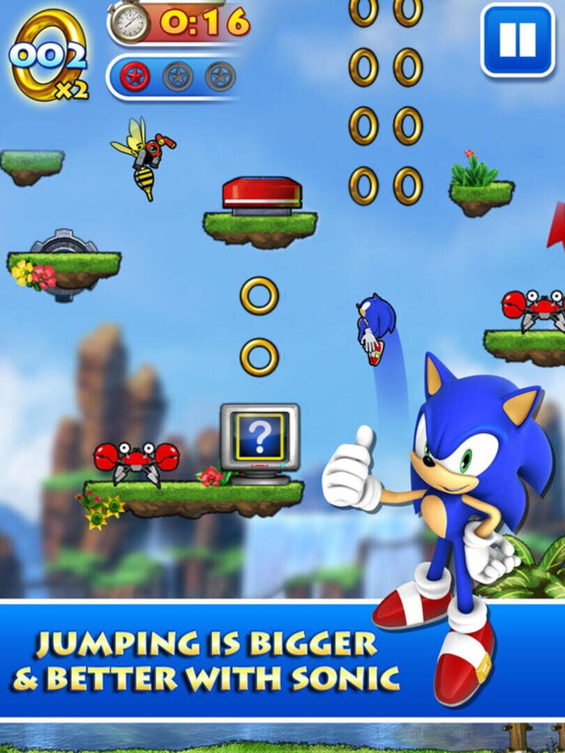 Screenshot for Sonic Jump