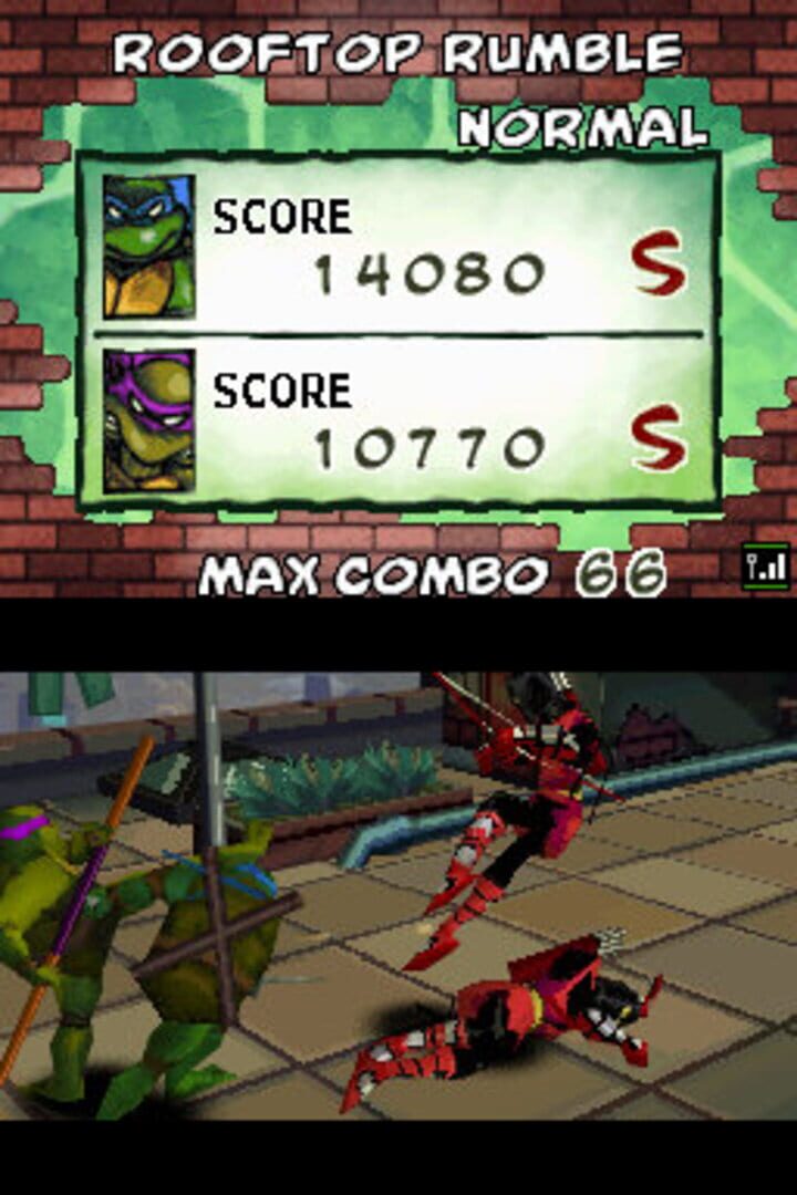 Screenshot for Teenage Mutant Ninja Turtles: Arcade Attack