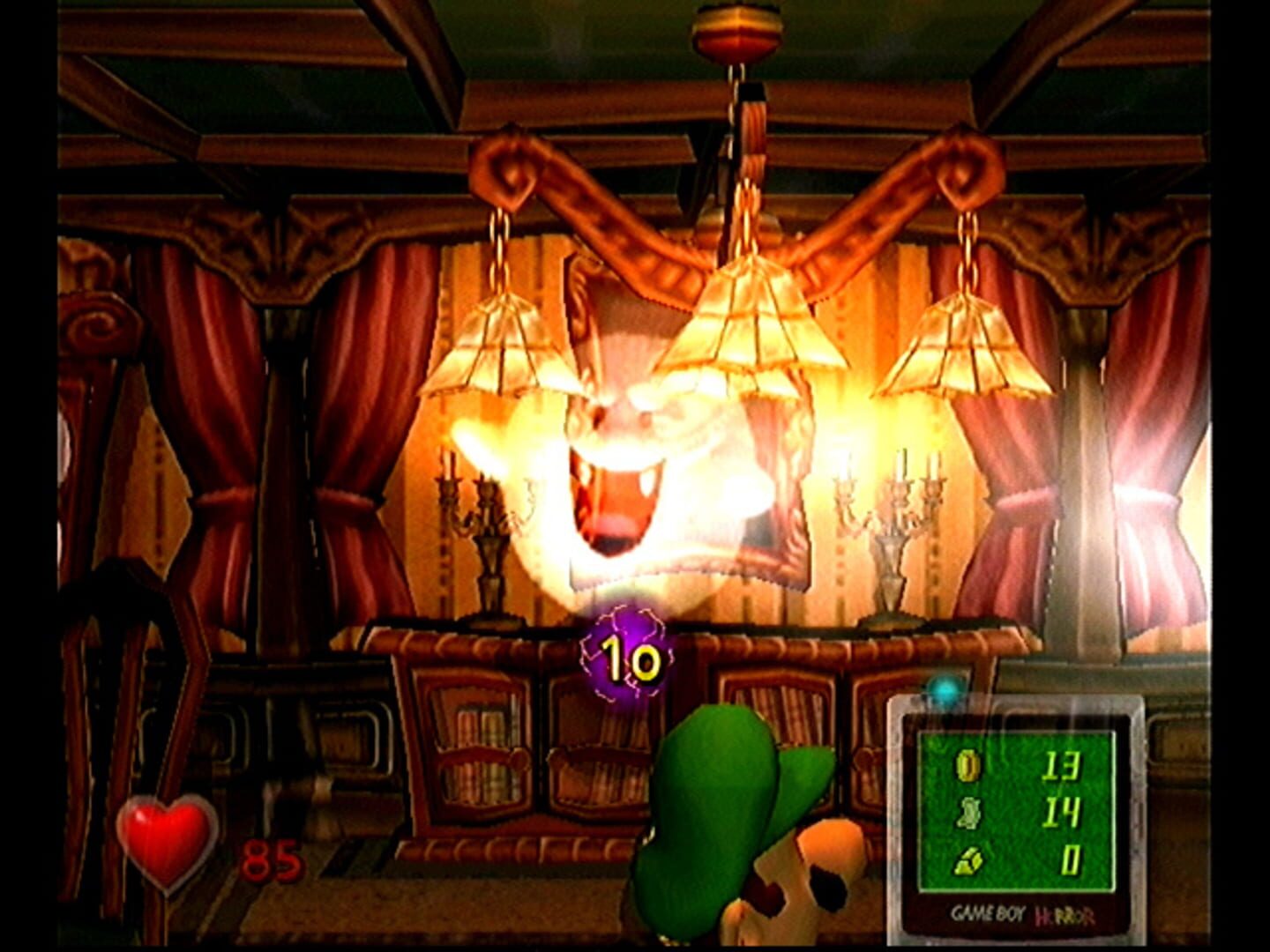 Screenshot for Luigi's Mansion