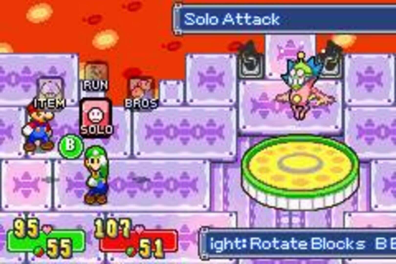 Screenshot for Mario & Luigi: Superstar Saga