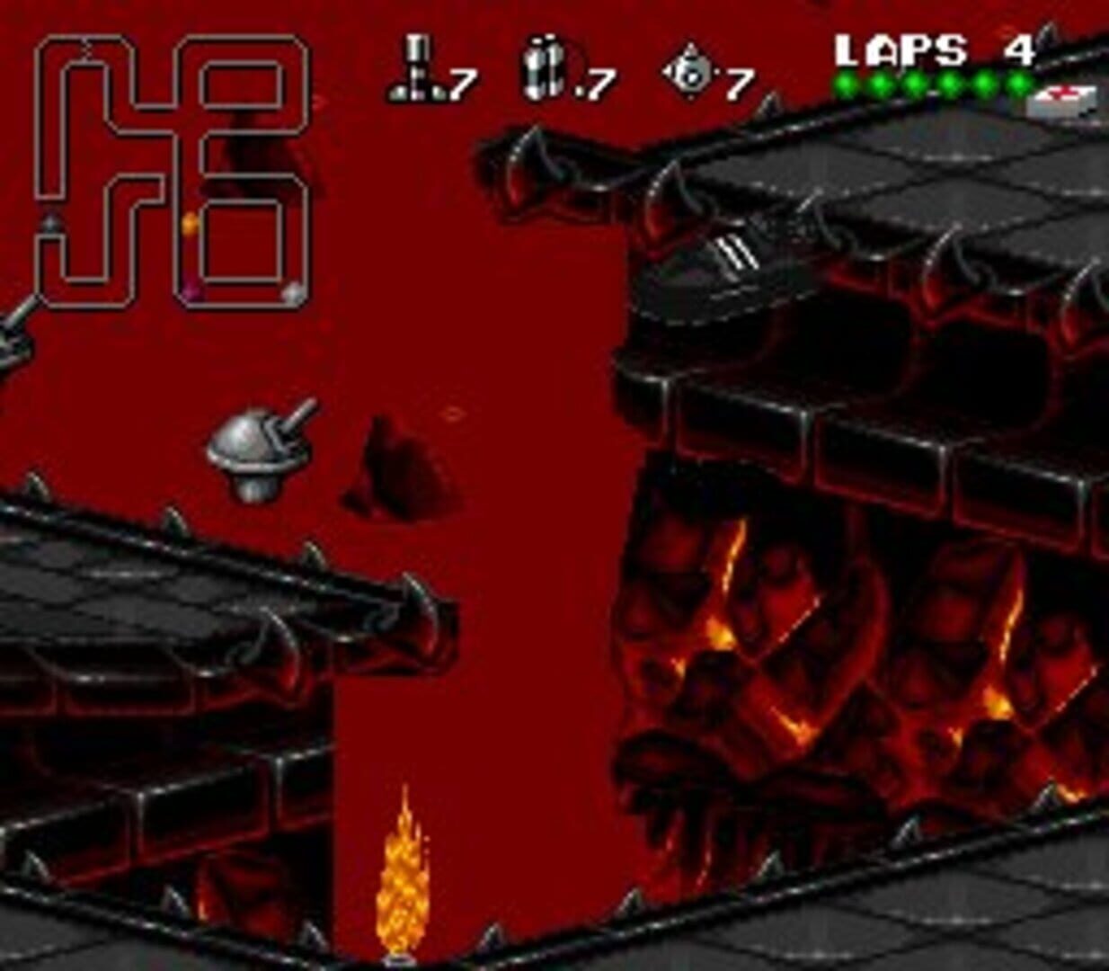 Screenshot for Rock n' Roll Racing