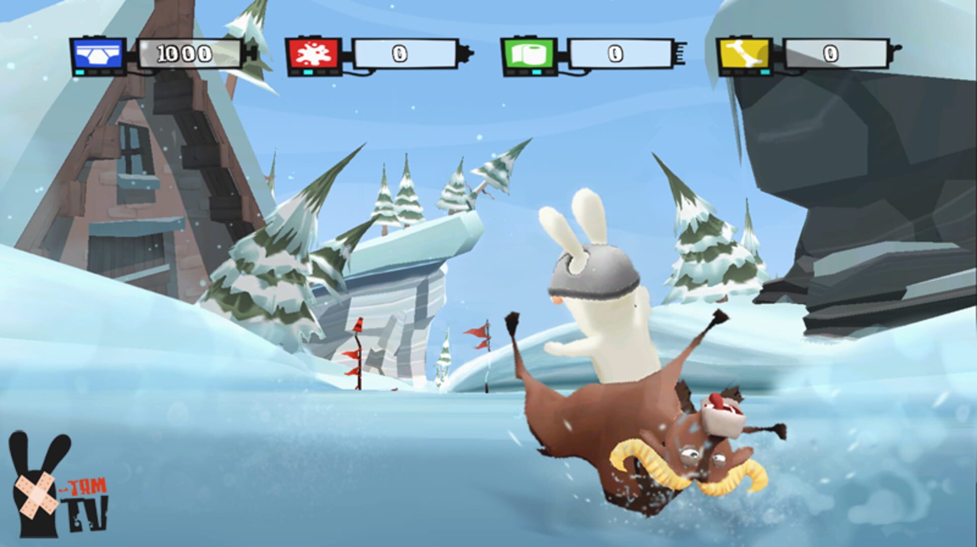 Screenshot for Rayman Raving Rabbids: TV Party