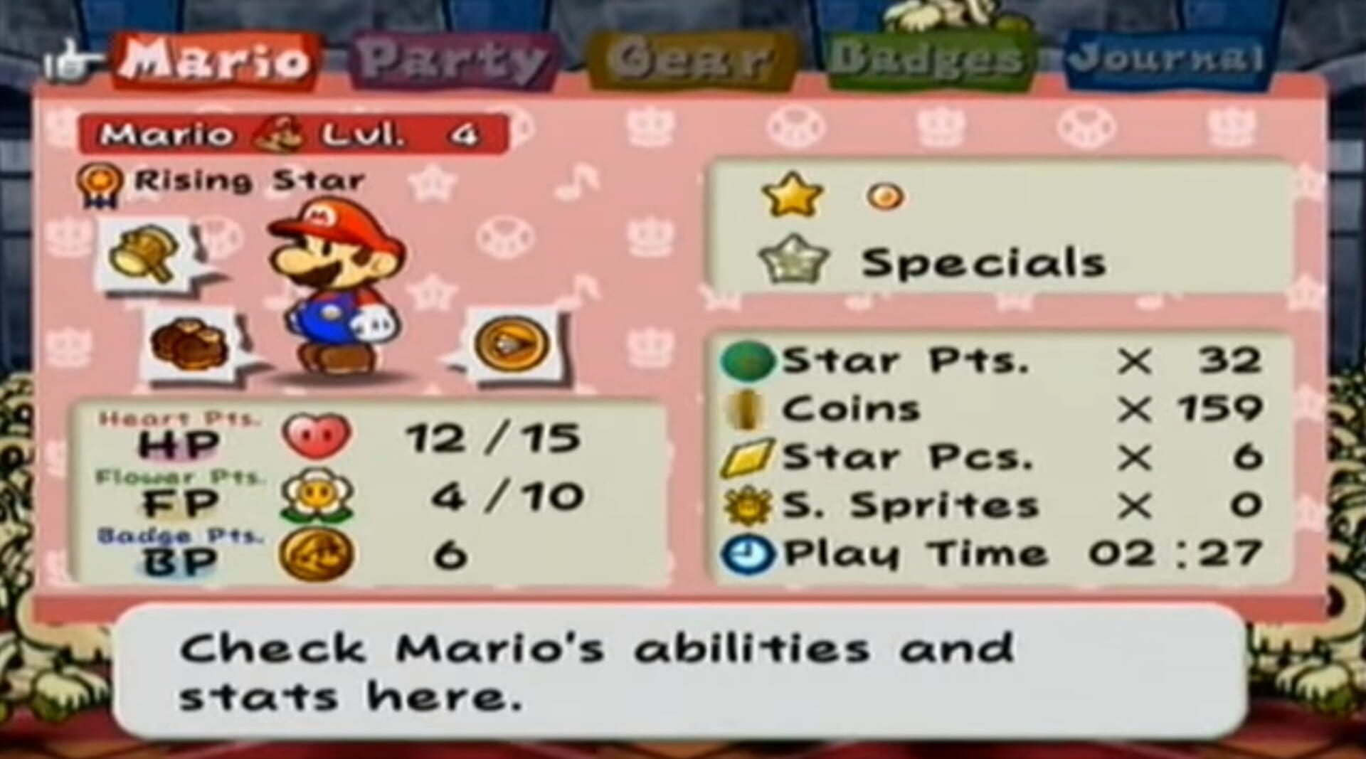 Screenshot for Paper Mario: The Thousand-Year Door